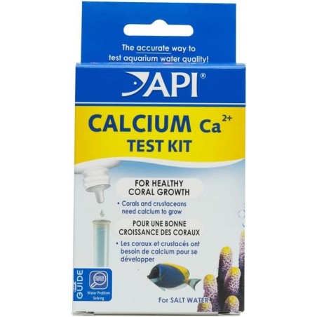API Calcium Test Kit- Test d'eau pour aquarium d'eau de mer