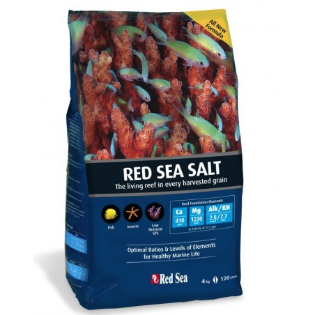 RED SEA Salz 4 kg- Sel für das Aquarium RED SEA Salz 4 kg- Sel für das Aquarium