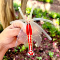 LAZY COFFEE DESIGN Cleaner shrimp Sticker - Autocollant