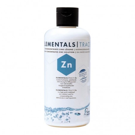 FAUNA MARIN Elementals Trace Zn 250 ml- Zinc pour aquarium