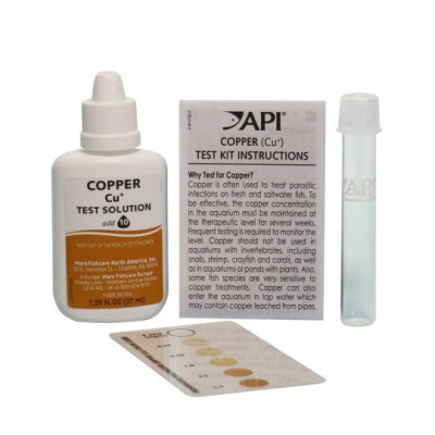 API Copper Test Kit- Kupfertest für Aquarien API Copper Test Kit- Kupfertest für Aquarien
