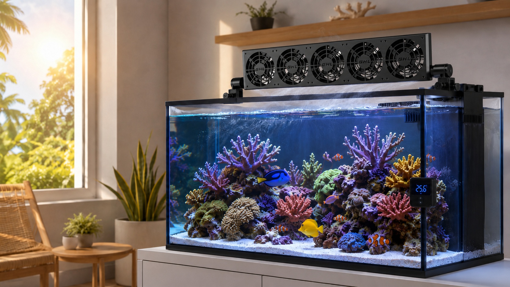 Comment refroidir son aquarium en été ? Nos conseils pour éviter la surchauffe
